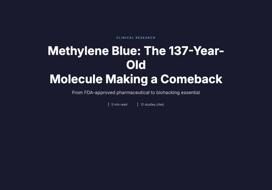 Methylene Blue: The 137-Year-Old Molecule Making a Comeback