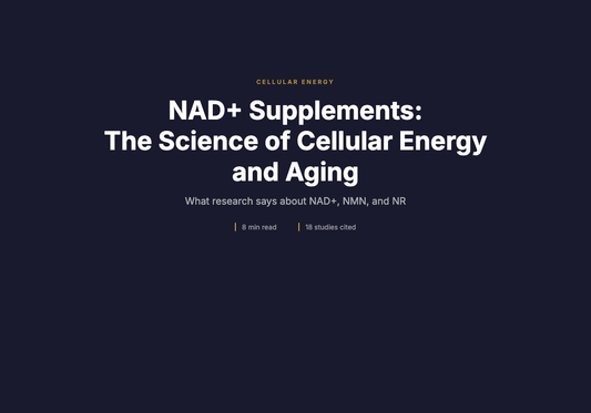 NAD+ Supplements: The Science of Cellular Energy and Aging