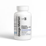 Omega Matrix+ EPA DHA fish oil softgels bottle - heart and brain health support - Stellar Health Labs