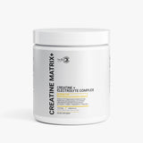 Stellar Health Labs Creatine + Electrolytes Lemon Sea Salt powder tub — 30 servings — 5 g creatine monohydrate plus electrolytes per scoop.