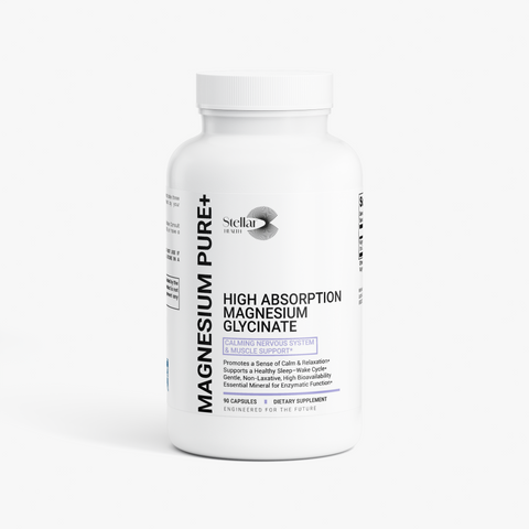 Magnesium Glycinate product label — Stellar Health Labs