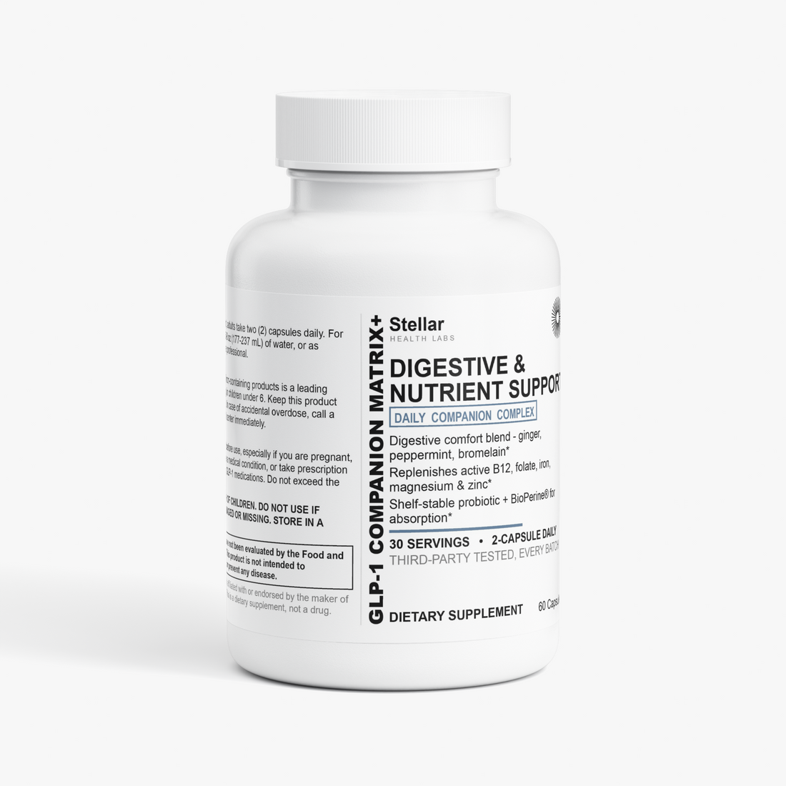 GLP-1 Companion Matrix+ — Digestive & Nutrient Support | Stellar Health Labs